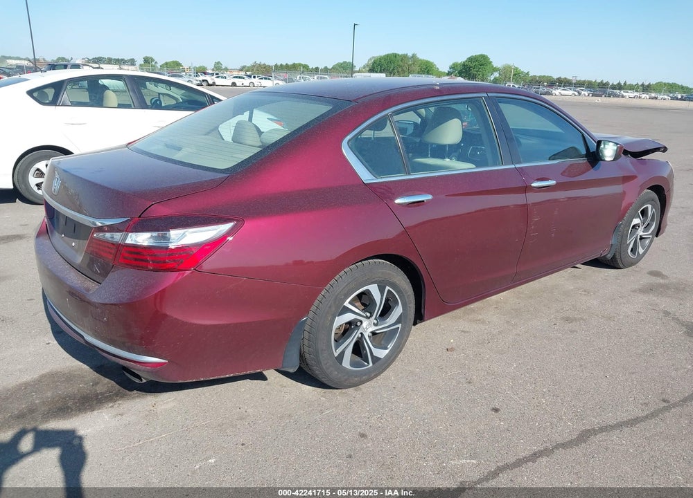 2016 HONDA ACCORD VIN: 1HGCR2F38GA025704