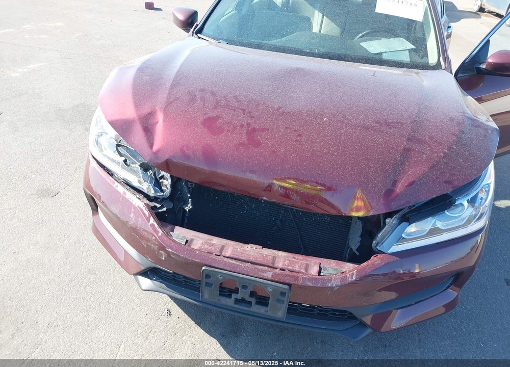 2016 HONDA ACCORD VIN: 1HGCR2F38GA025704