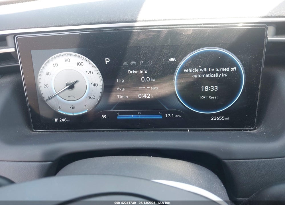 2022 HYUNDAI SANTA CRUZ VIN: 5NTJEDAF2NH016146