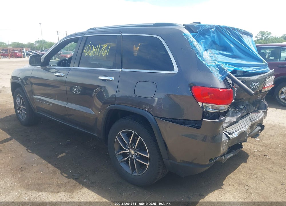 2017 JEEP GRAND CHEROKEE VIN: 1C4RJFBGXHC654659