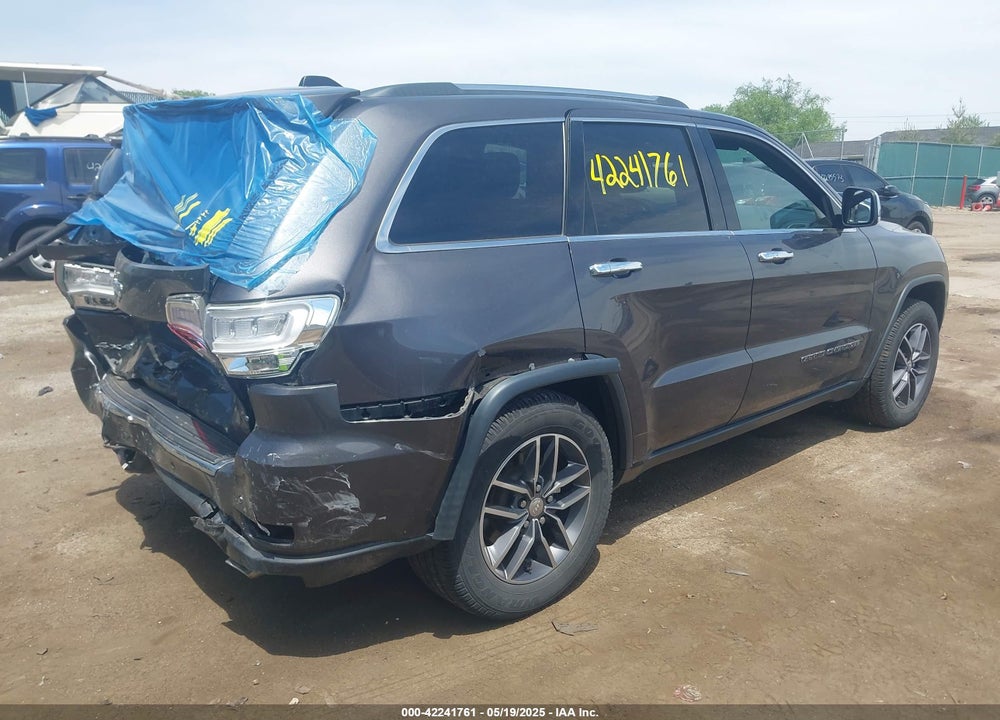 2017 JEEP GRAND CHEROKEE VIN: 1C4RJFBGXHC654659