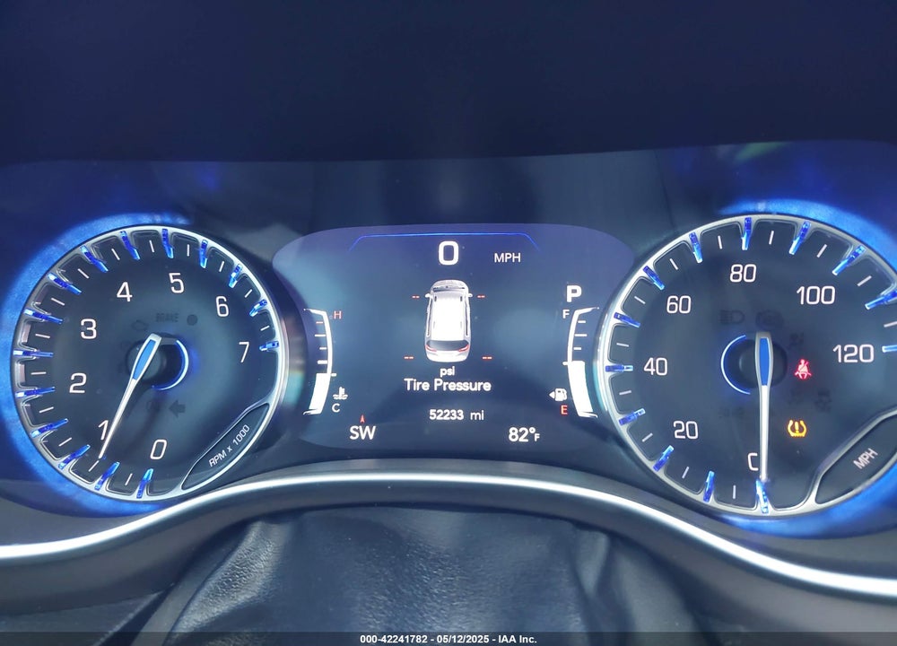 2017 CHRYSLER PACIFICA TOURING L PLUS VIN: 2C4RC1EG5HR752627