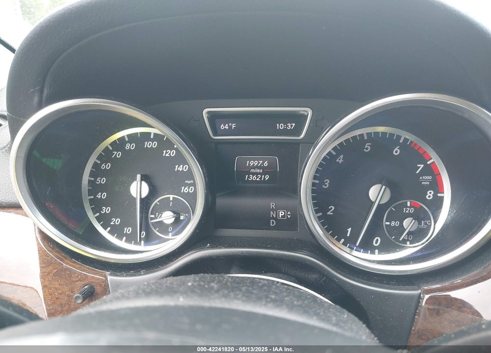 2014 MERCEDES-BENZ GL 450 VIN: 4JGDF7CE6EA270377