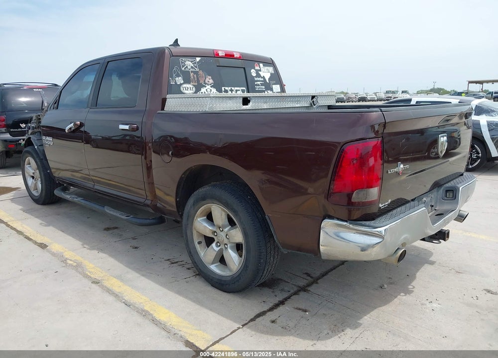 2013 RAM 1500 VIN: 1C6RR6LT0DS633976