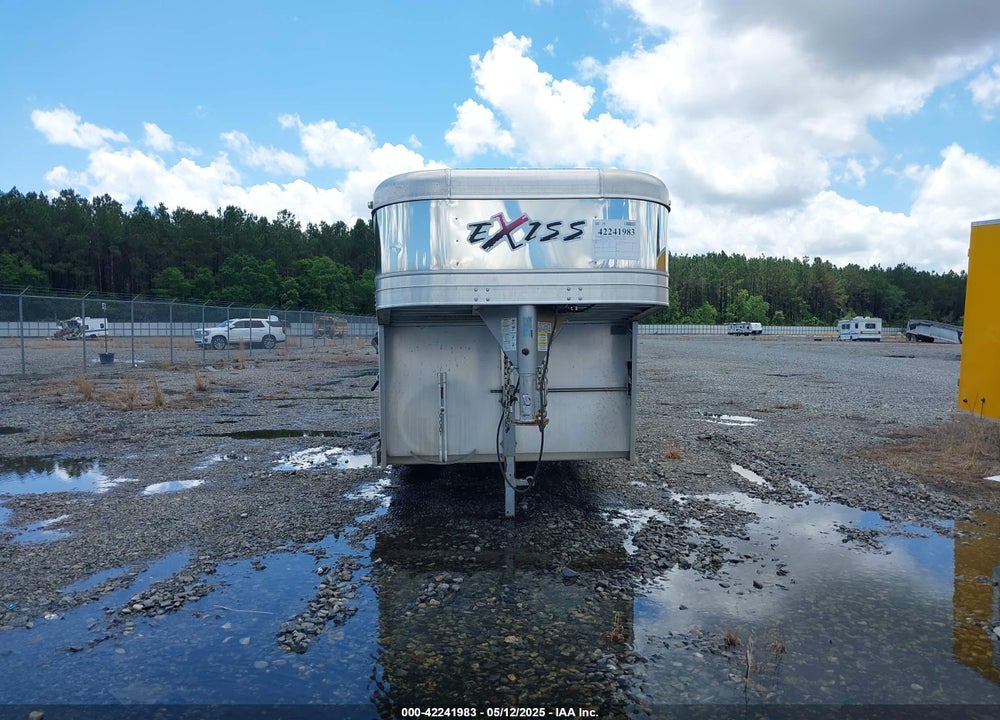 2018 EXXISS ALUMINUM TRAILERS HORSE TRAILER VIN: 4LABS2020J5068993