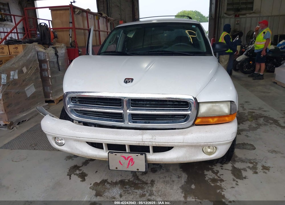 2002 DODGE DURANGO SLT VIN: 1B4HR48N72F144237