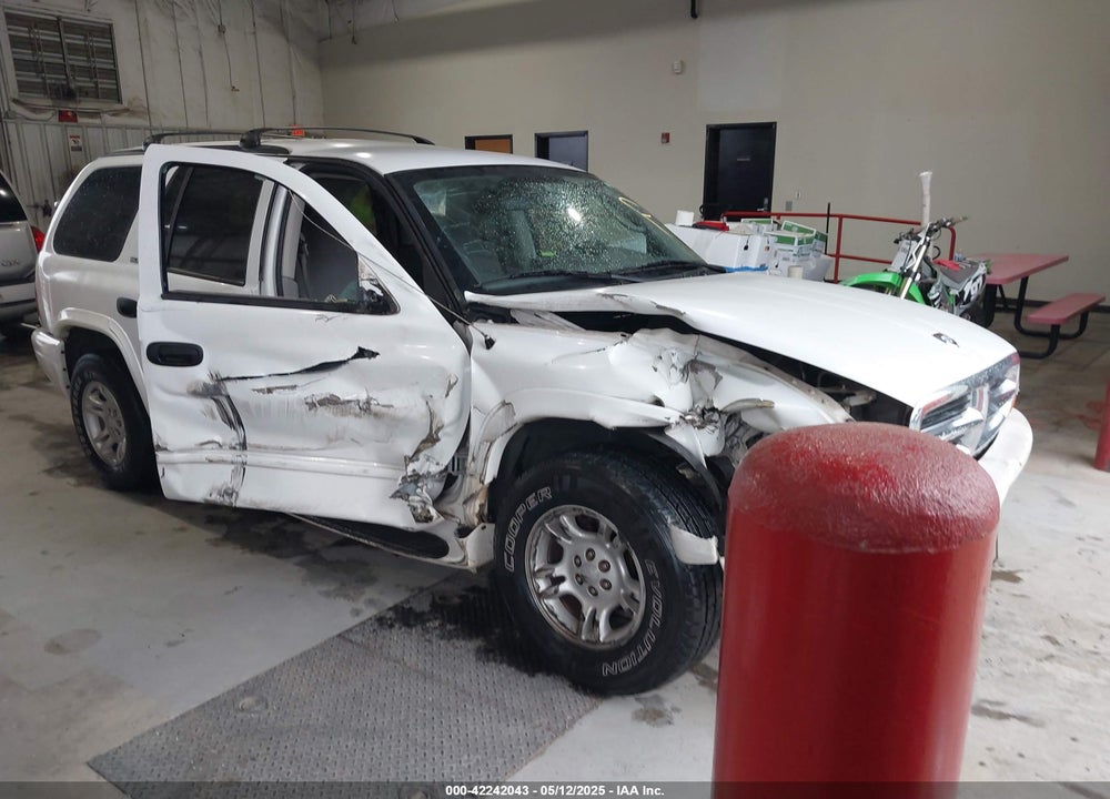 2002 DODGE DURANGO SLT VIN: 1B4HR48N72F144237