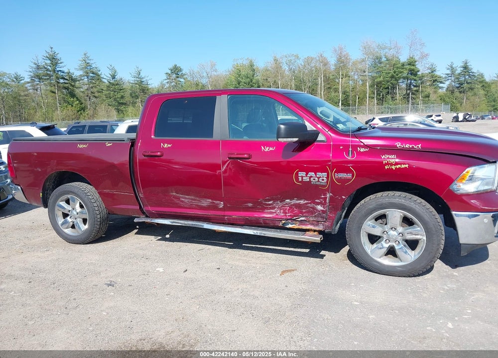 2019 RAM 1500 CLASSIC VIN: 1C6RR7TT8KS606267