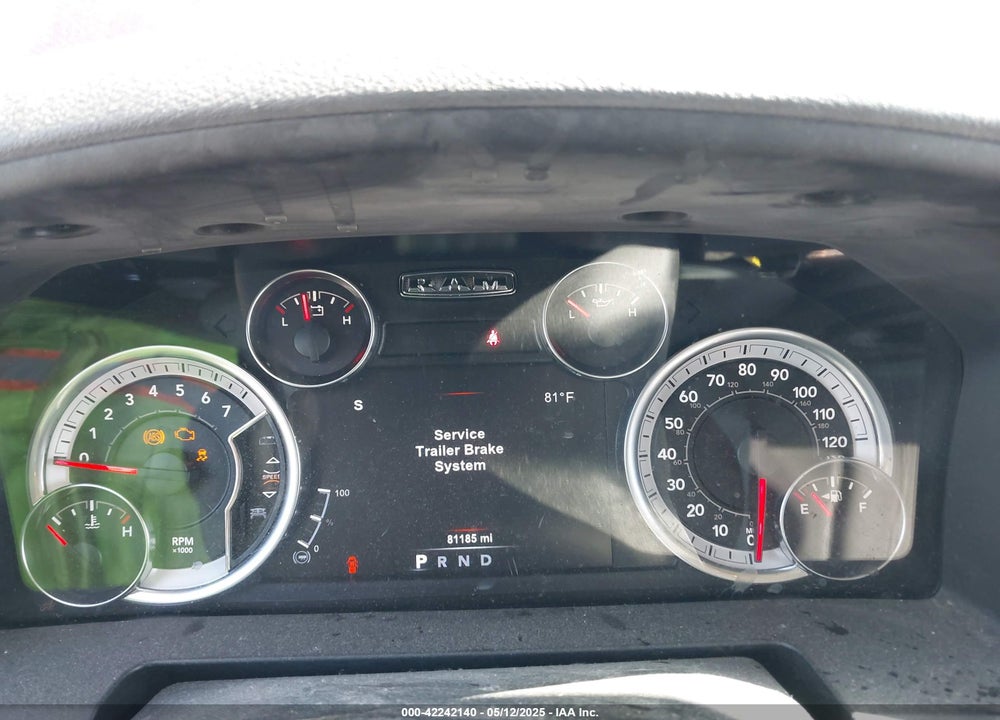 2019 RAM 1500 CLASSIC VIN: 1C6RR7TT8KS606267