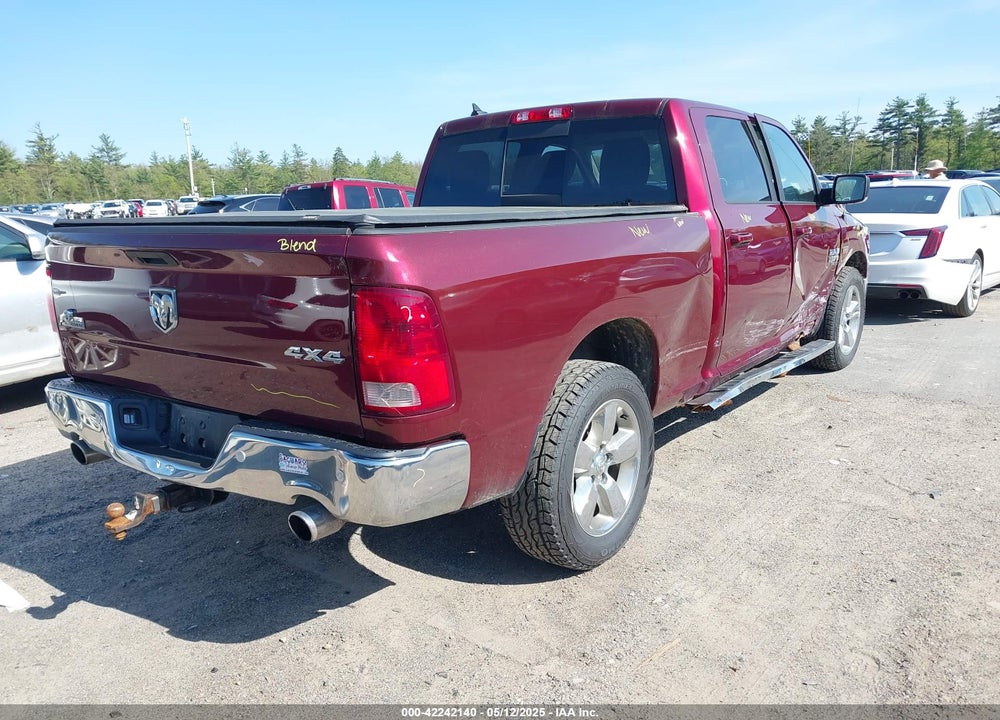 2019 RAM 1500 CLASSIC VIN: 1C6RR7TT8KS606267