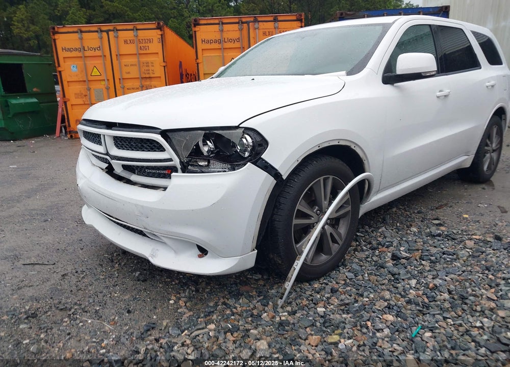 2013 DODGE DURANGO R/T VIN: 1C4SDHCT6DC672487