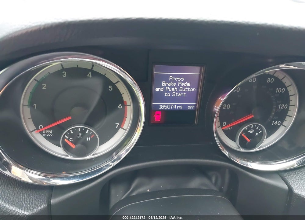 2013 DODGE DURANGO R/T VIN: 1C4SDHCT6DC672487