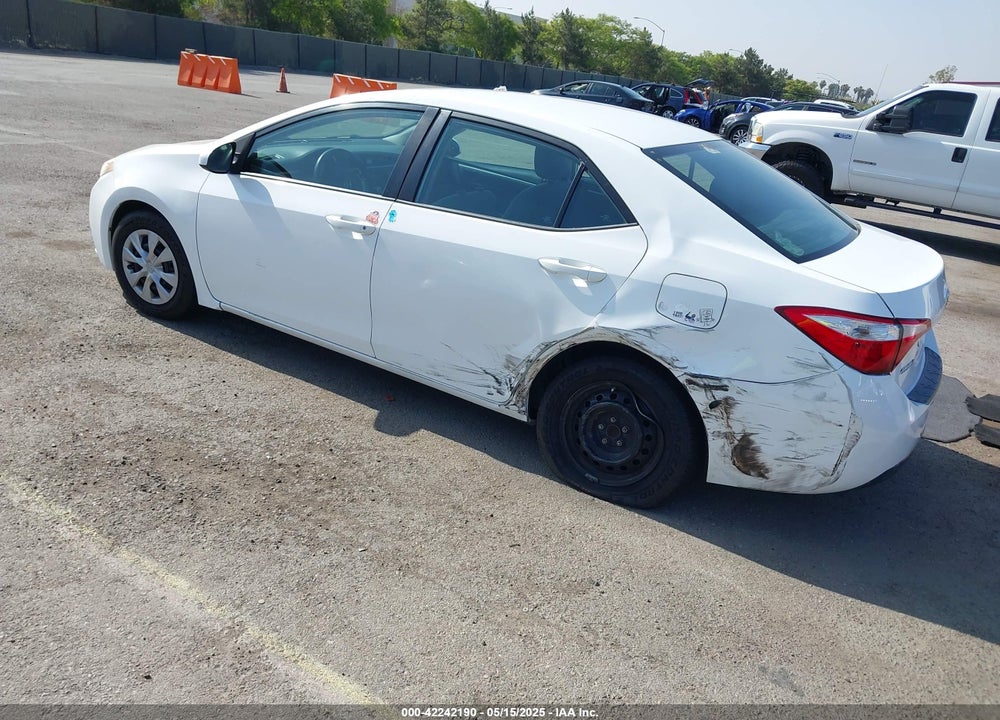 2016 TOYOTA COROLLA VIN: 5YFBURHE8GP376172