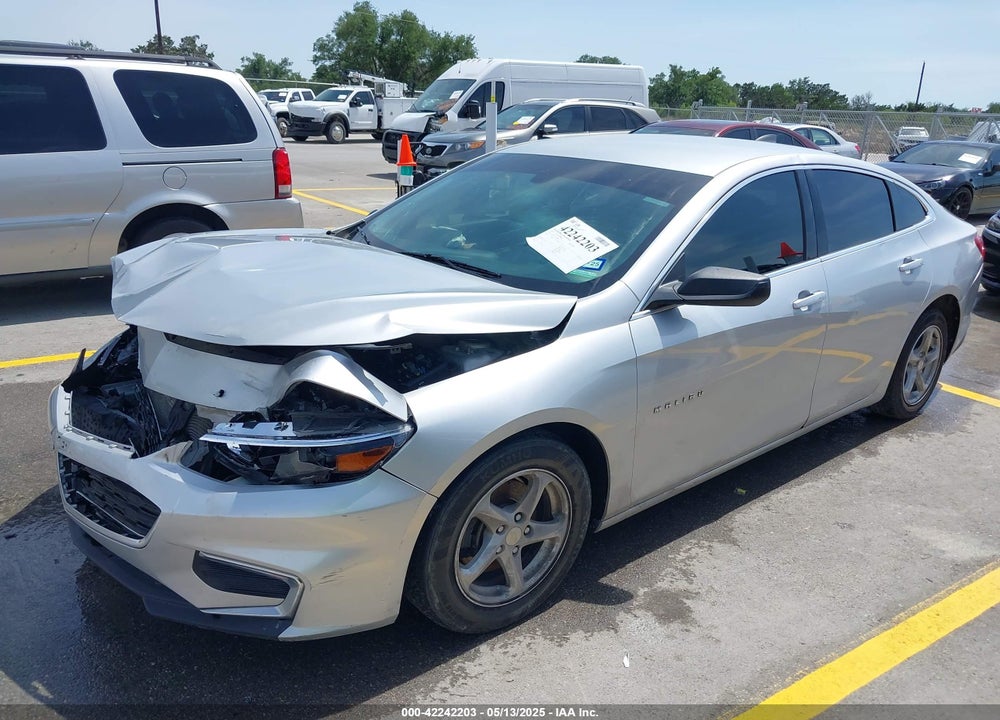 2018 CHEVROLET MALIBU VIN: 1G1ZB5STXJF184456