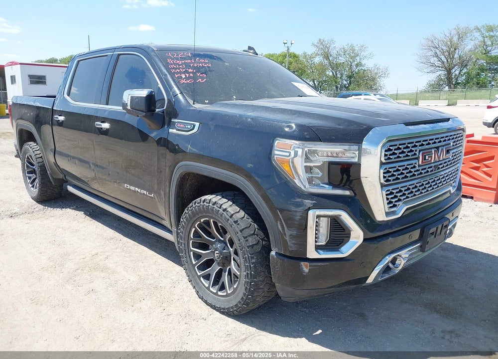 2021 GMC SIERRA 1500 4WD SHORT BOX DENALI VIN: 3GTU9FEL2MG103368