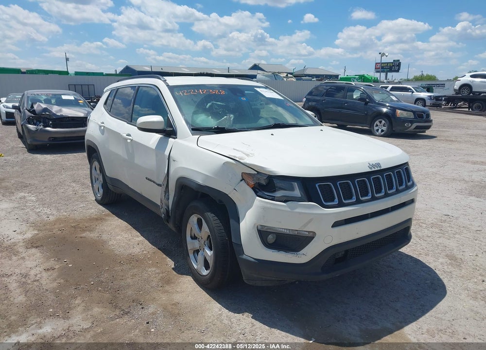 2018 JEEP COMPASS LATITUDE 4X4 VIN: 3C4NJDBB0JT333537