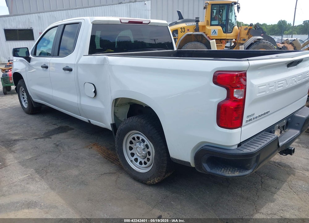 2020 CHEVROLET SILVERADO 1500 2WD DOUBLE CAB STANDARD BED WT VIN: 1GCRWAEH2LZ348845
