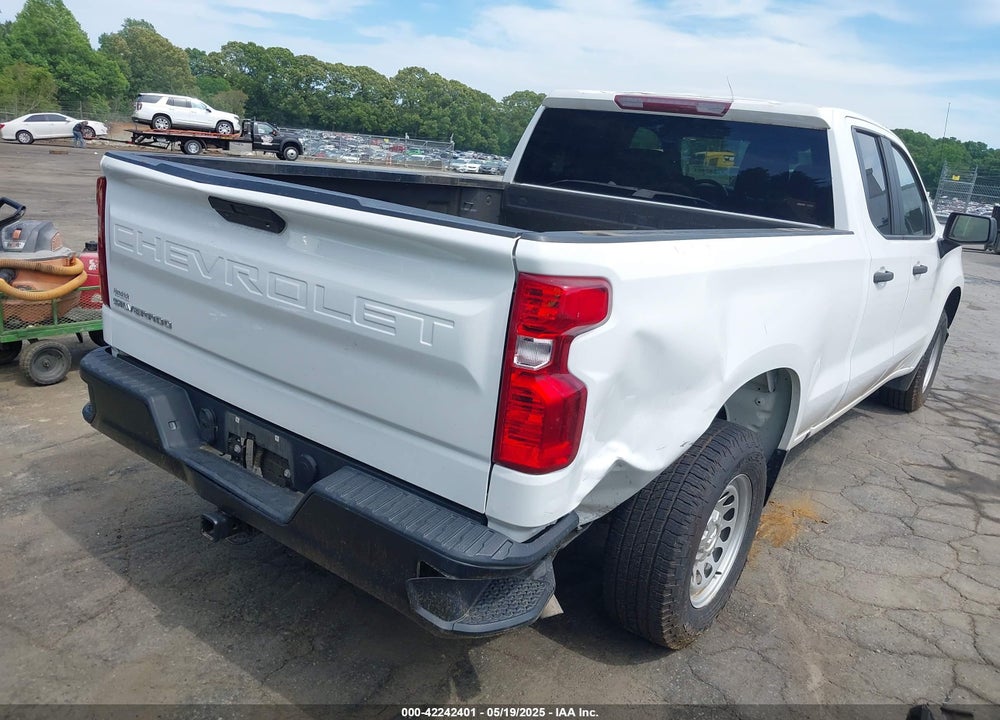 2020 CHEVROLET SILVERADO 1500 2WD DOUBLE CAB STANDARD BED WT VIN: 1GCRWAEH2LZ348845