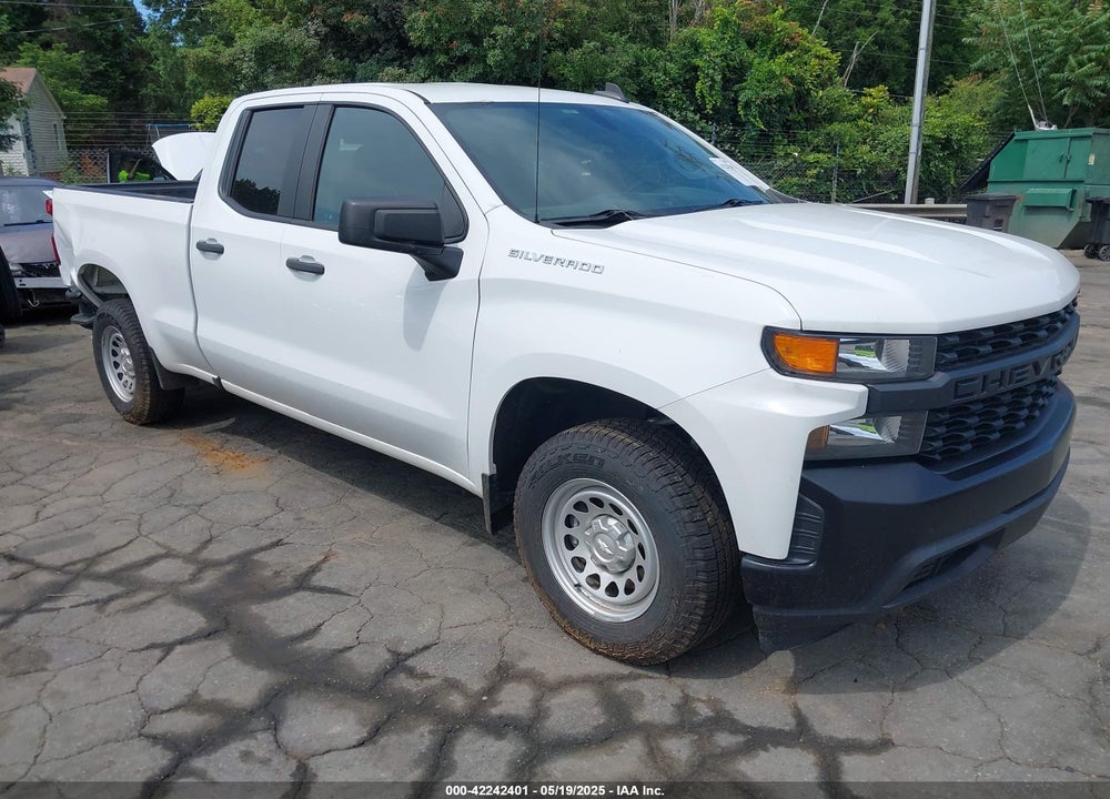 2020 CHEVROLET SILVERADO 1500 2WD DOUBLE CAB STANDARD BED WT VIN: 1GCRWAEH2LZ348845