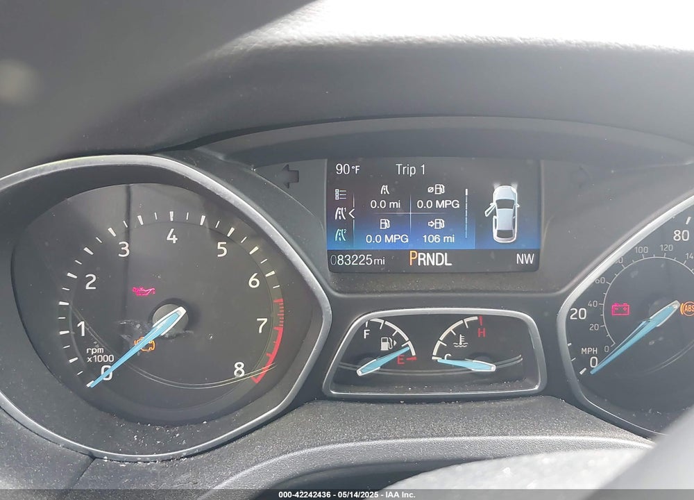 2017 FORD FOCUS VIN: 1FADP3K25HL345845