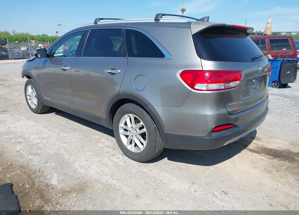 2016 KIA SORENTO 3.3L EX VIN: 5XYPHDA54GG087396