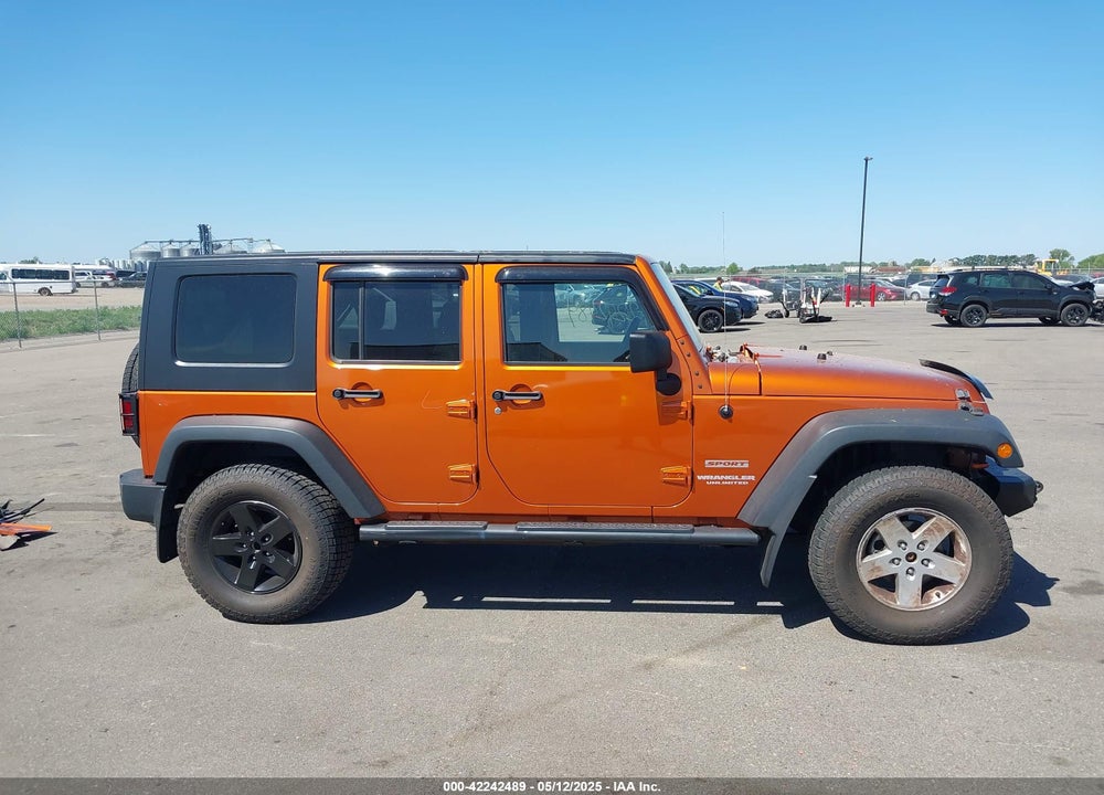 2010 JEEP WRANGLER UNLIMITED SPORT VIN: 1J4HA3H10AL204841