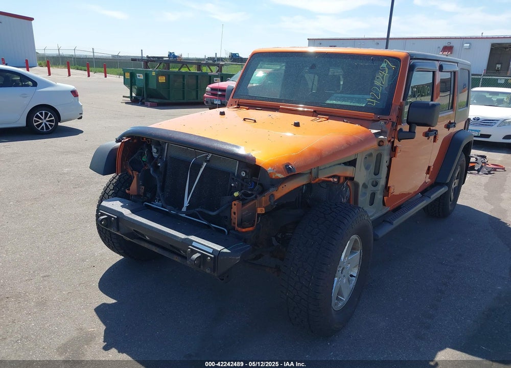 2010 JEEP WRANGLER UNLIMITED SPORT VIN: 1J4HA3H10AL204841