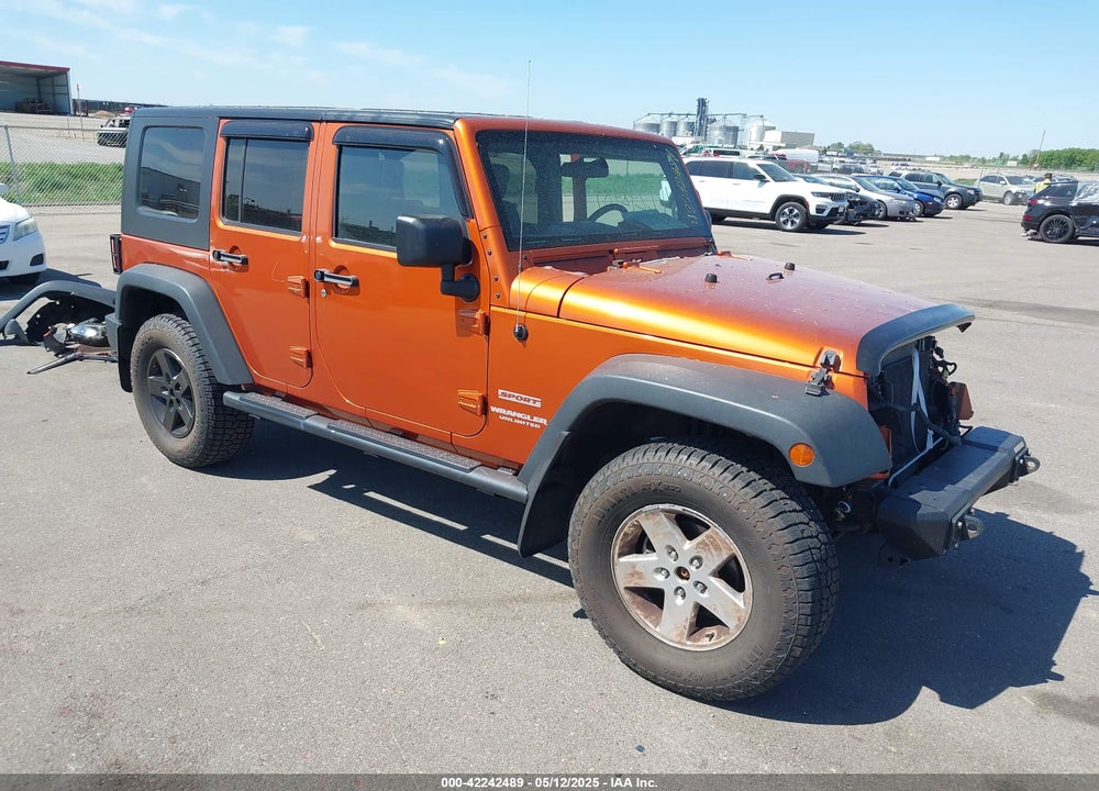 2010 JEEP WRANGLER UNLIMITED SPORT VIN: 1J4HA3H10AL204841