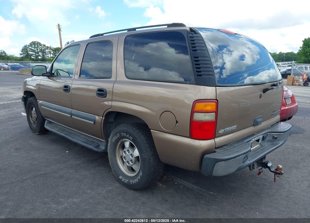 2003 CHEVROLET TAHOE LS VIN: 1GNEC13Z43R161990
