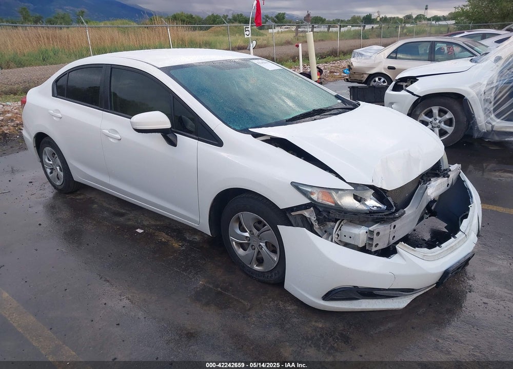 2014 HONDA CIVIC LX VIN: 2HGFB2F57EH556460