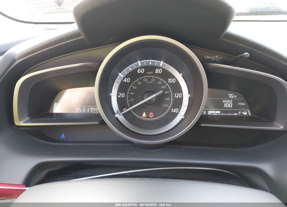 2017 MAZDA CX-3 VIN: JM1DKFC71H0162710