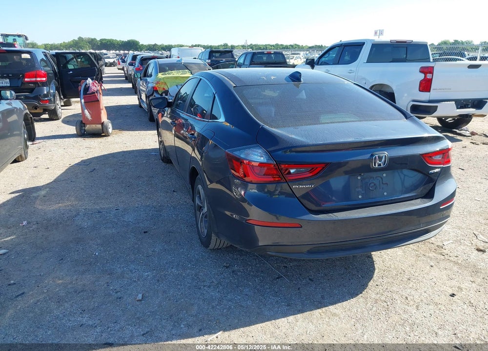 2019 HONDA INSIGHT VIN: 19XZE4F5XKE034153