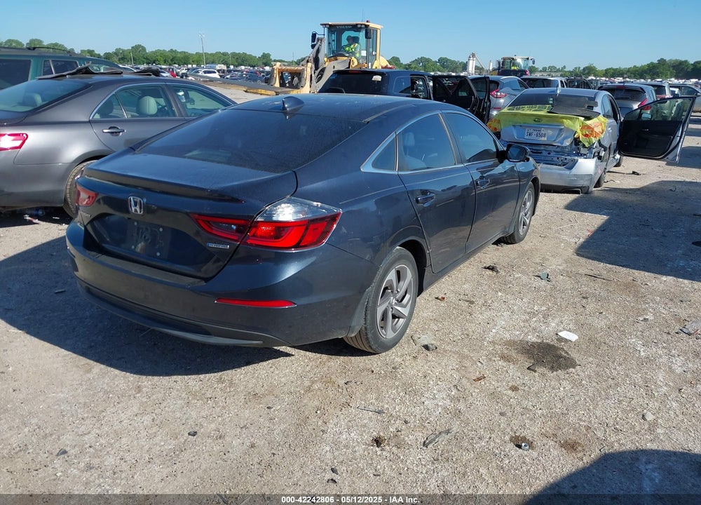 2019 HONDA INSIGHT VIN: 19XZE4F5XKE034153