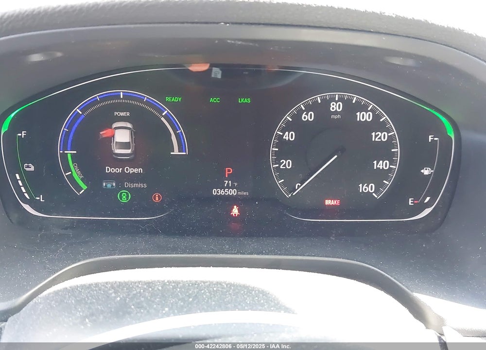 2019 HONDA INSIGHT VIN: 19XZE4F5XKE034153