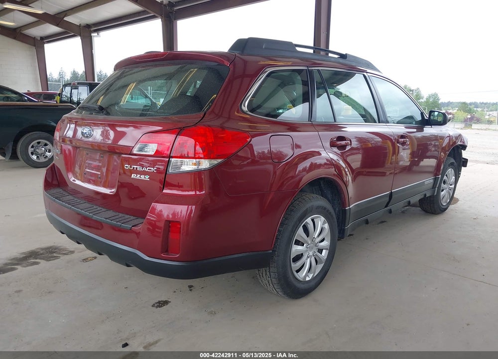 2011 SUBARU OUTBACK VIN: 4S4BRBAC7B3442015