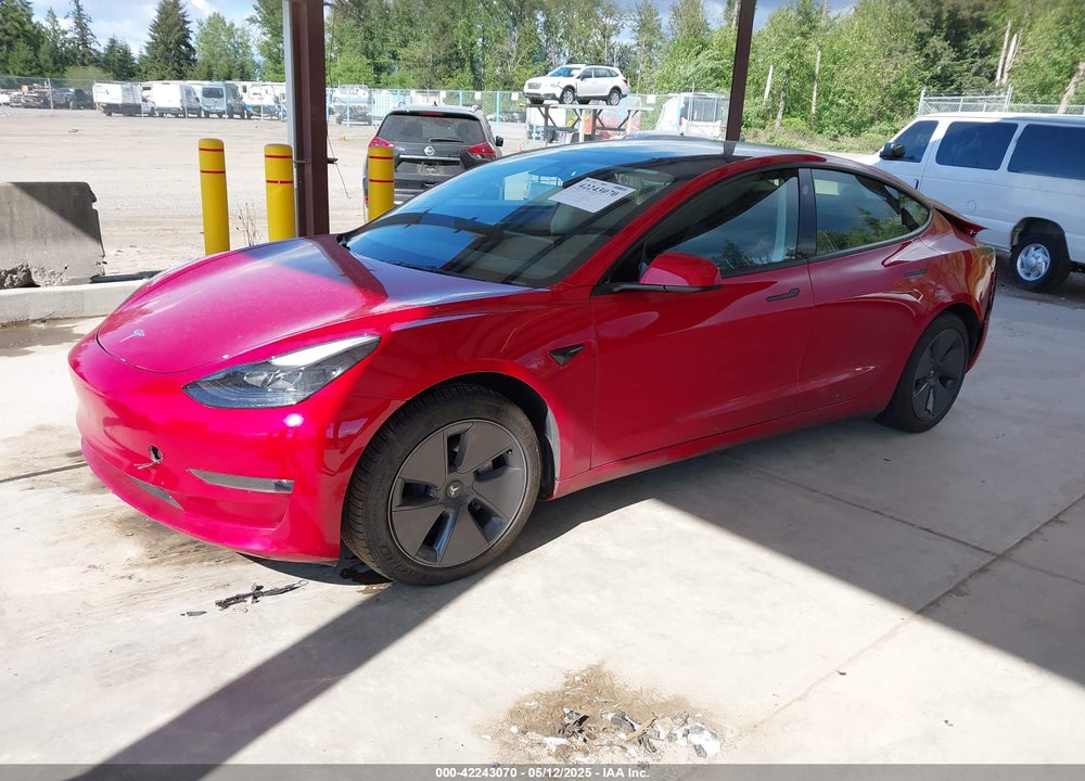 2023 TESLA MODEL 3 LONG RANGE DUAL MOTOR ALL-WHEEL DRIVE VIN: 5YJ3E1EB1PF619250