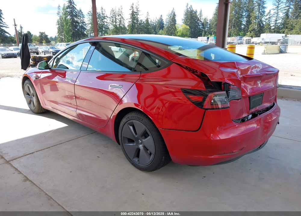 2023 TESLA MODEL 3 LONG RANGE DUAL MOTOR ALL-WHEEL DRIVE VIN: 5YJ3E1EB1PF619250