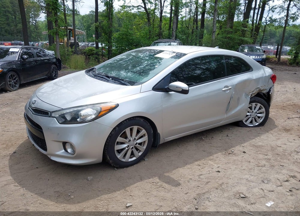 2015 KIA FORTE KOUP VIN: KNAFX6A85F5261081