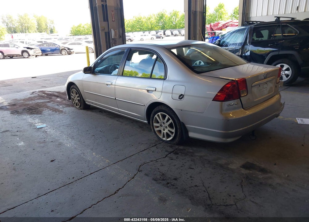2004 HONDA CIVIC EX VIN: 1HGES26854L013664