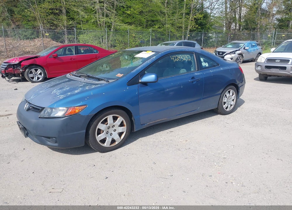 2007 HONDA CIVIC LX VIN: 2HGFG12607H531994