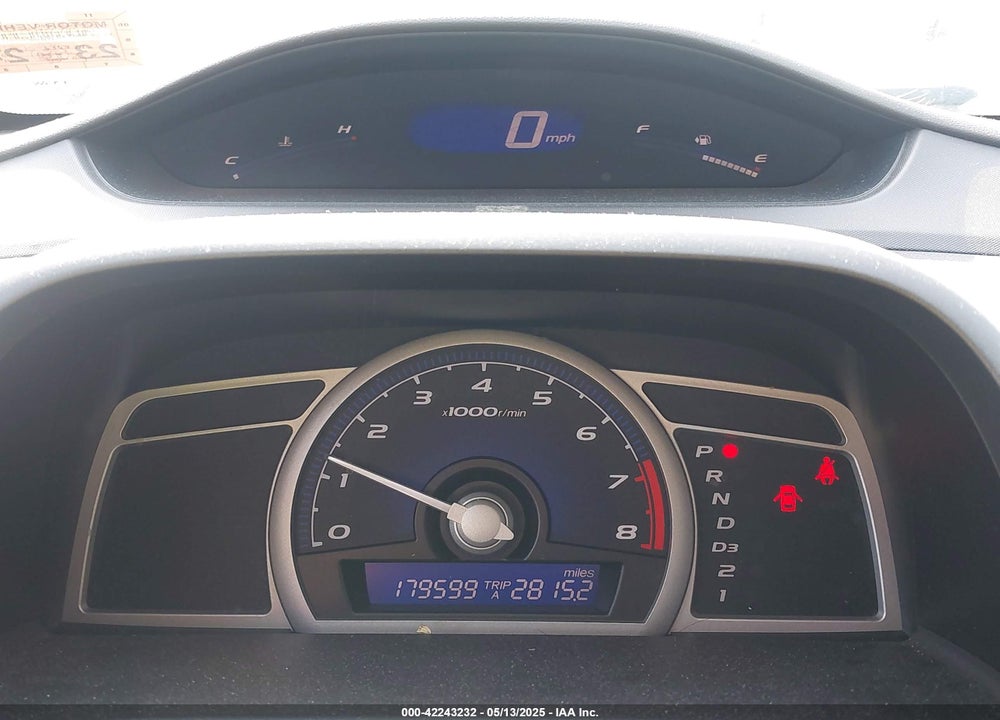 2007 HONDA CIVIC LX VIN: 2HGFG12607H531994