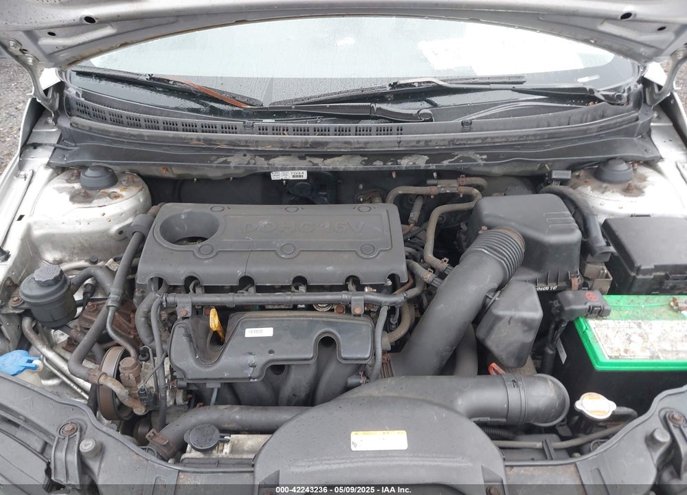 2010 KIA FORTE EX VIN: KNAFU4A24A5107429