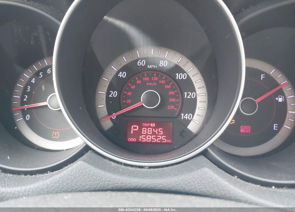 2010 KIA FORTE EX VIN: KNAFU4A24A5107429