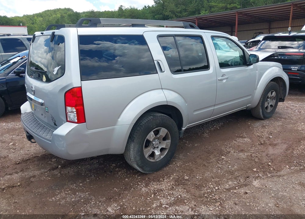 2011 NISSAN PATHFINDER VIN: 5N1AR1NN5BC620098