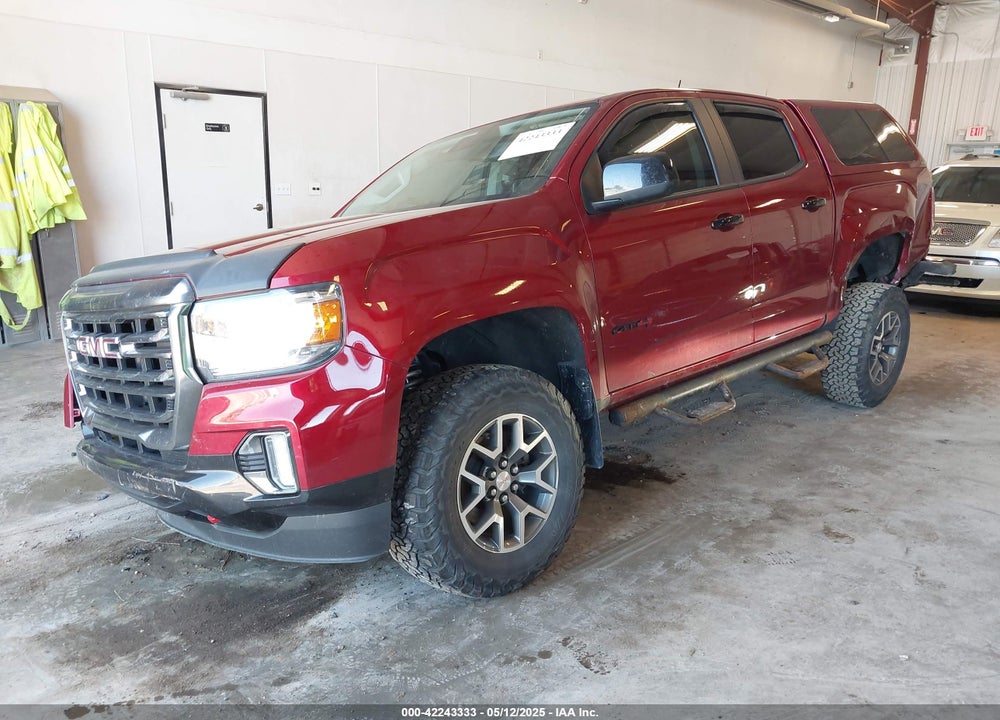 2021 GMC CANYON 4WD SHORT BOX AT4 - LEATHER VIN: 1GTG6FEN7M1160316