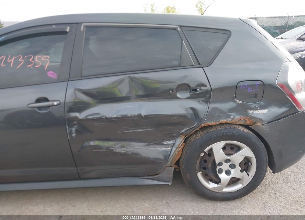 2009 PONTIAC VIBE VIN: 5Y2SP67899Z449012