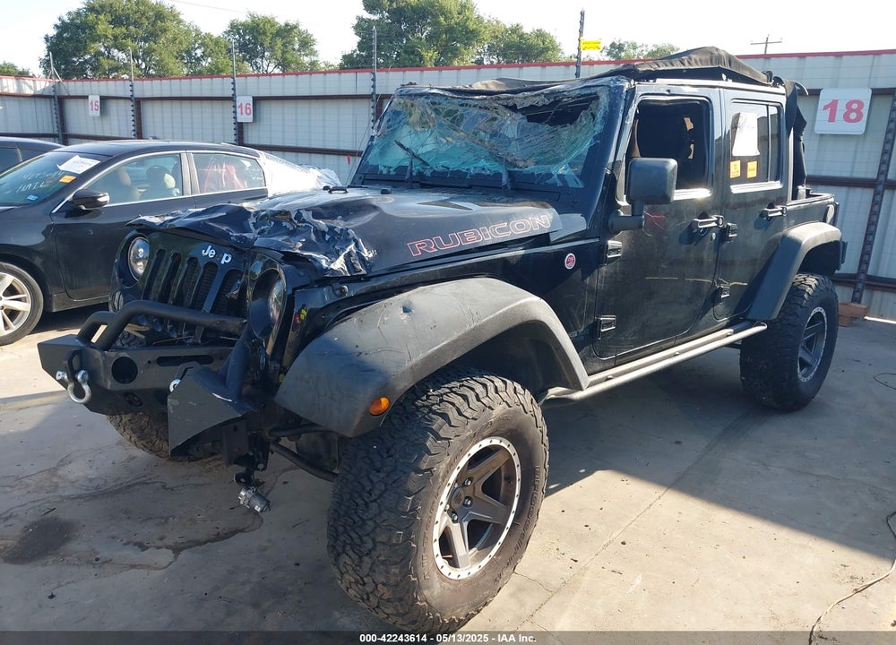 2016 JEEP WRANGLER UNLIMITED RUBICON HARD ROCK VIN: 1C4HJWFG8GL291198