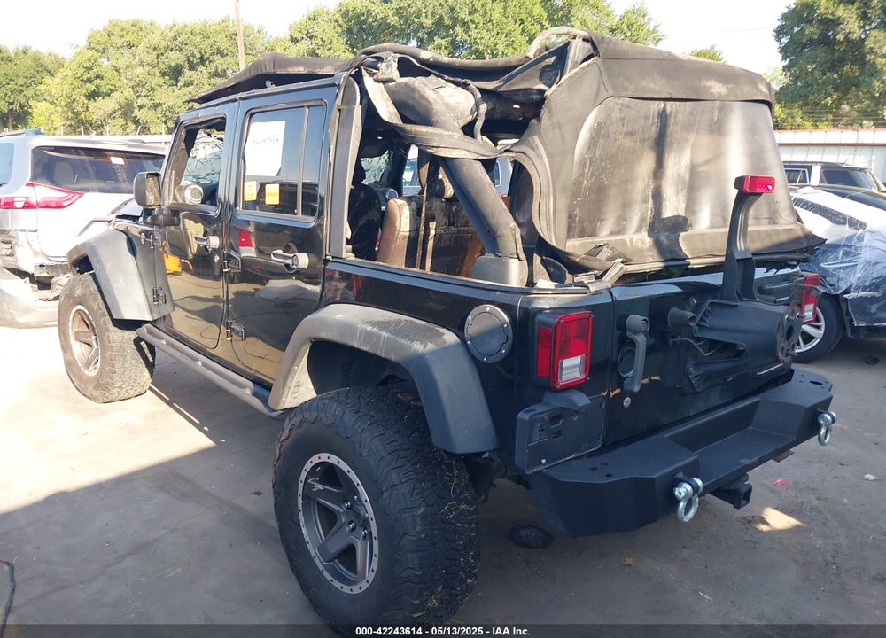 2016 JEEP WRANGLER UNLIMITED RUBICON HARD ROCK VIN: 1C4HJWFG8GL291198