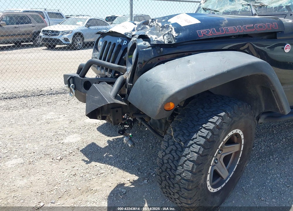 2016 JEEP WRANGLER UNLIMITED RUBICON HARD ROCK VIN: 1C4HJWFG8GL291198