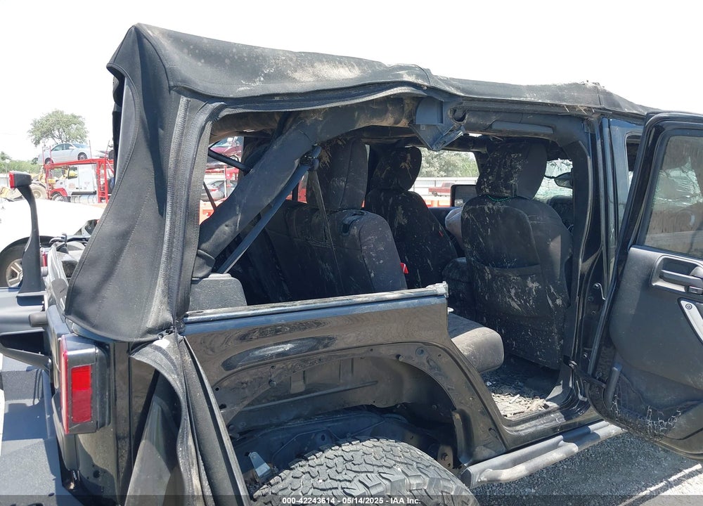 2016 JEEP WRANGLER UNLIMITED RUBICON HARD ROCK VIN: 1C4HJWFG8GL291198